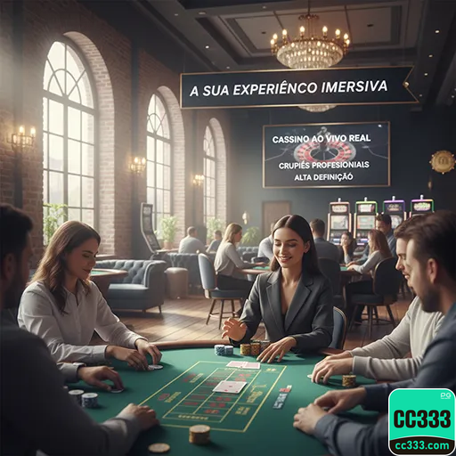 Cassino Ao Vivo cc333.com: Experiência Brasileira Única