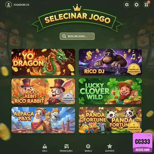 cc333 - app exclusivo - Interface do App